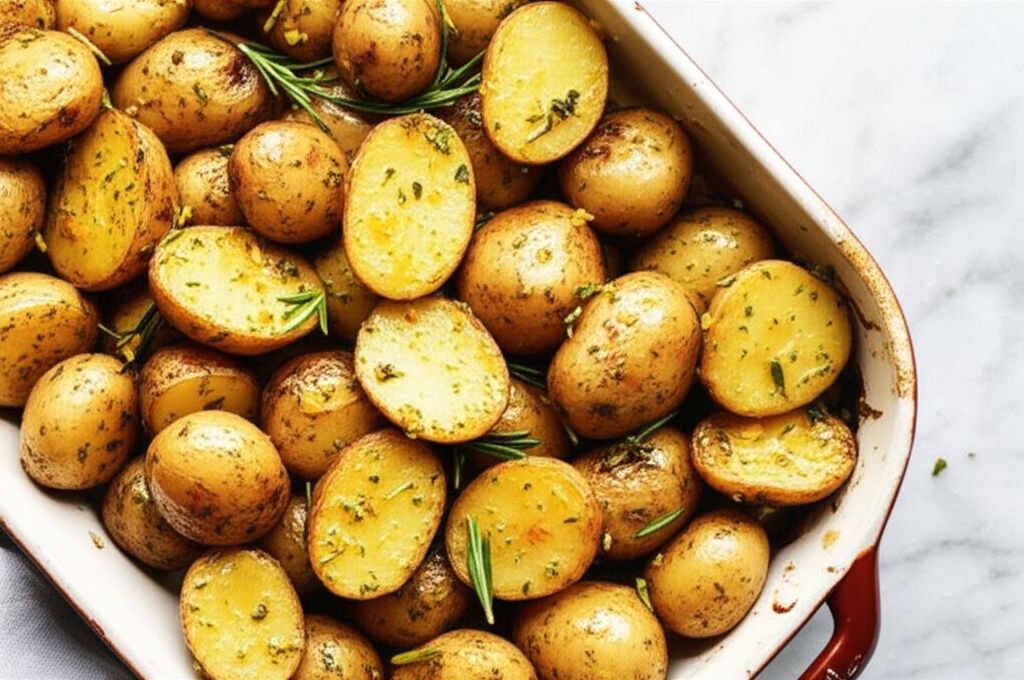 Oven-Roasted Greek Potatoes
