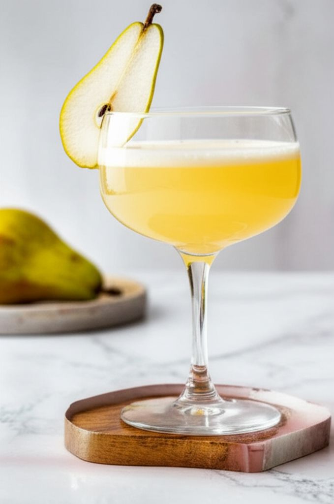 Perfect Pear Brandy Sidecar