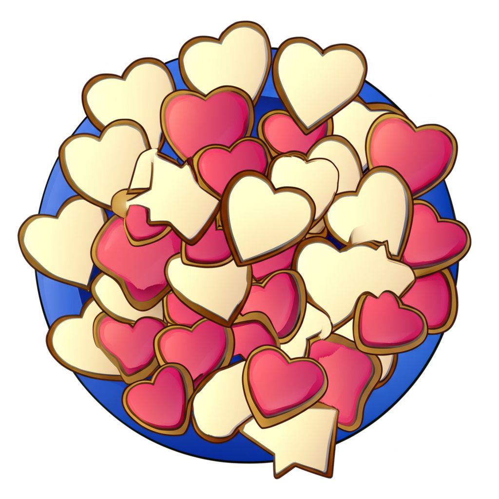 Pope's Valentine Cookies