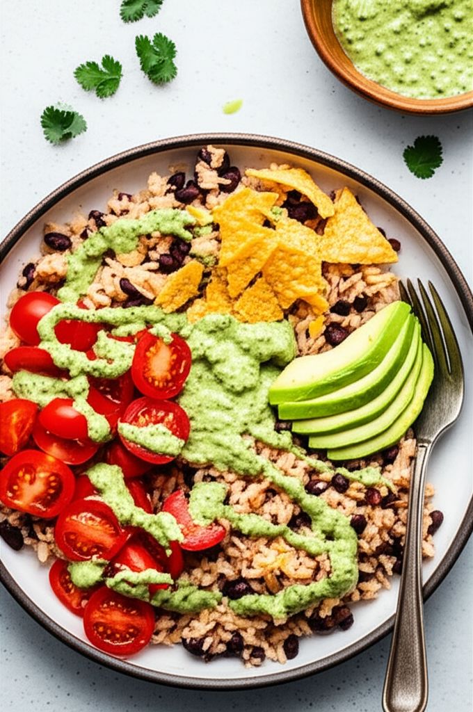 Rice and Bean Bowl Dinner
