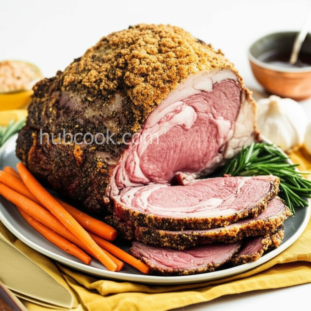 Rock Salt-Encrusted Prime Rib