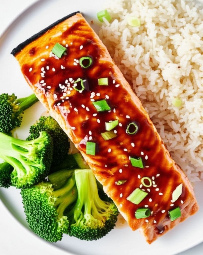 Salmon in Oyster Sauce