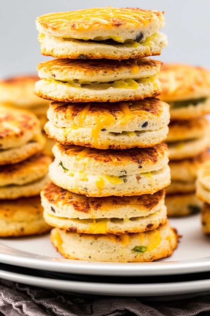 Sausage, Egg, and Cheese Breakfast Cookies