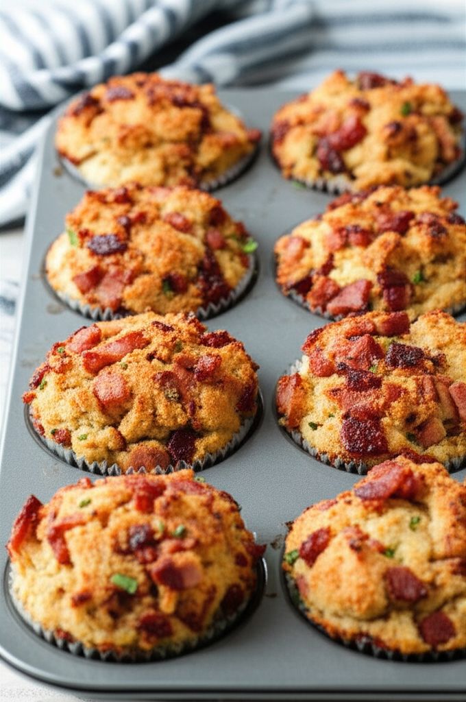 Thanksgiving Bacon Stuffing