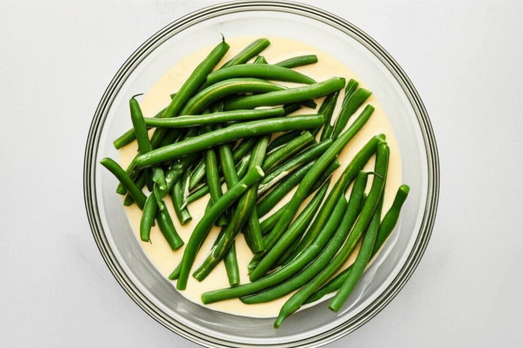 Vintage Fresh Green Bean Casserole (circa 1956)