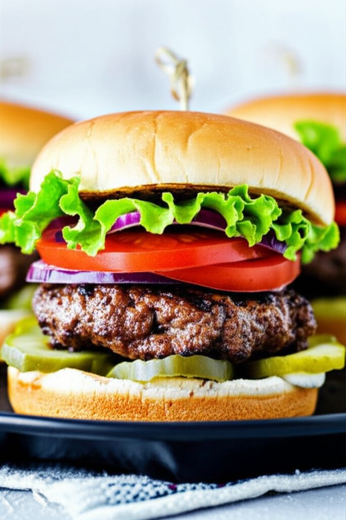Zesty Black & Blue Burger