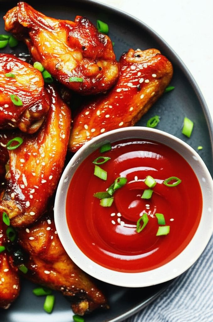 Air-Fried Korean Chicken Wings