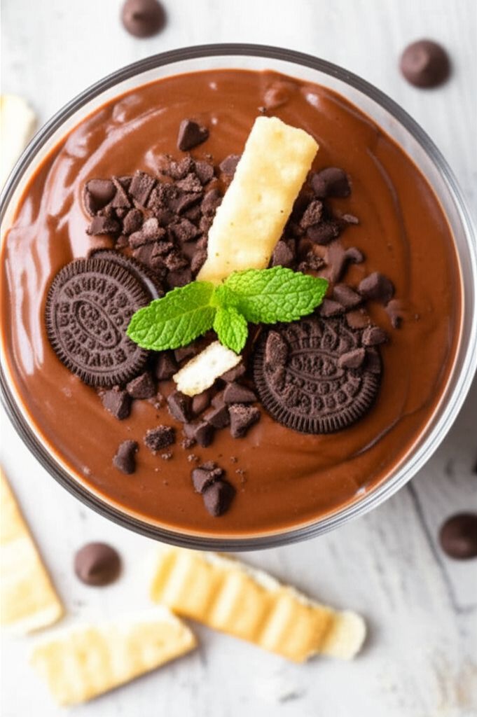 Almond Milk Chocolate Pudding
