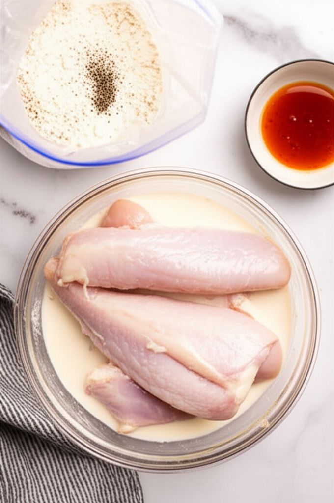 Amazing Buttermilk Air-Fried Chicken