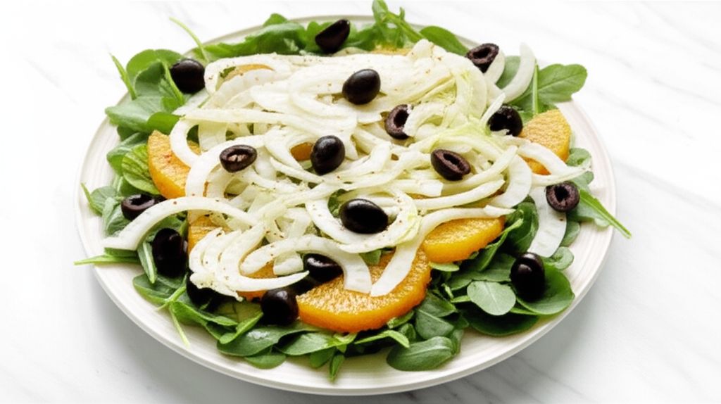 Arugula, Fennel, and Orange Salad