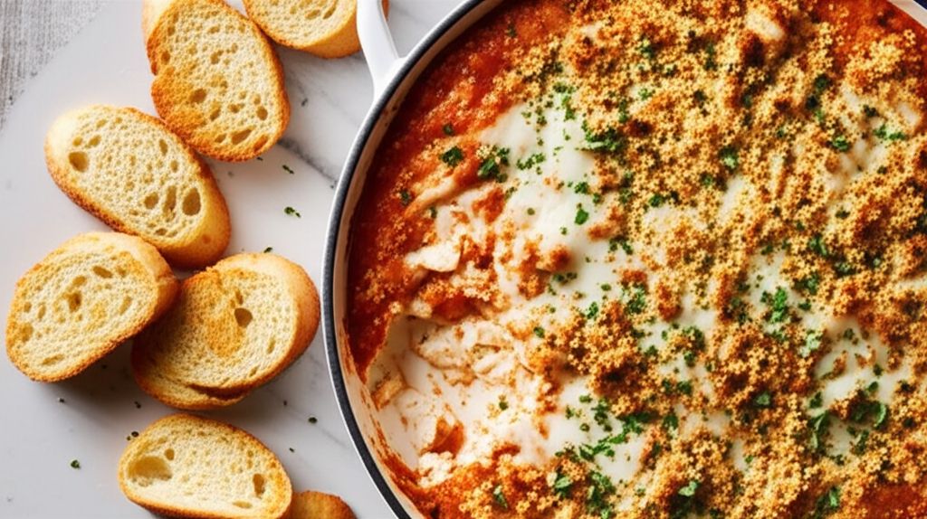 Baked Chicken Parmesan Dip