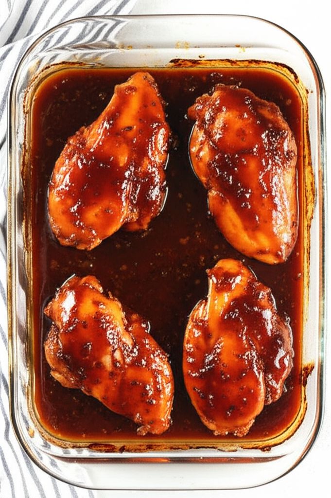 Baked Honey Barbecue Chicken