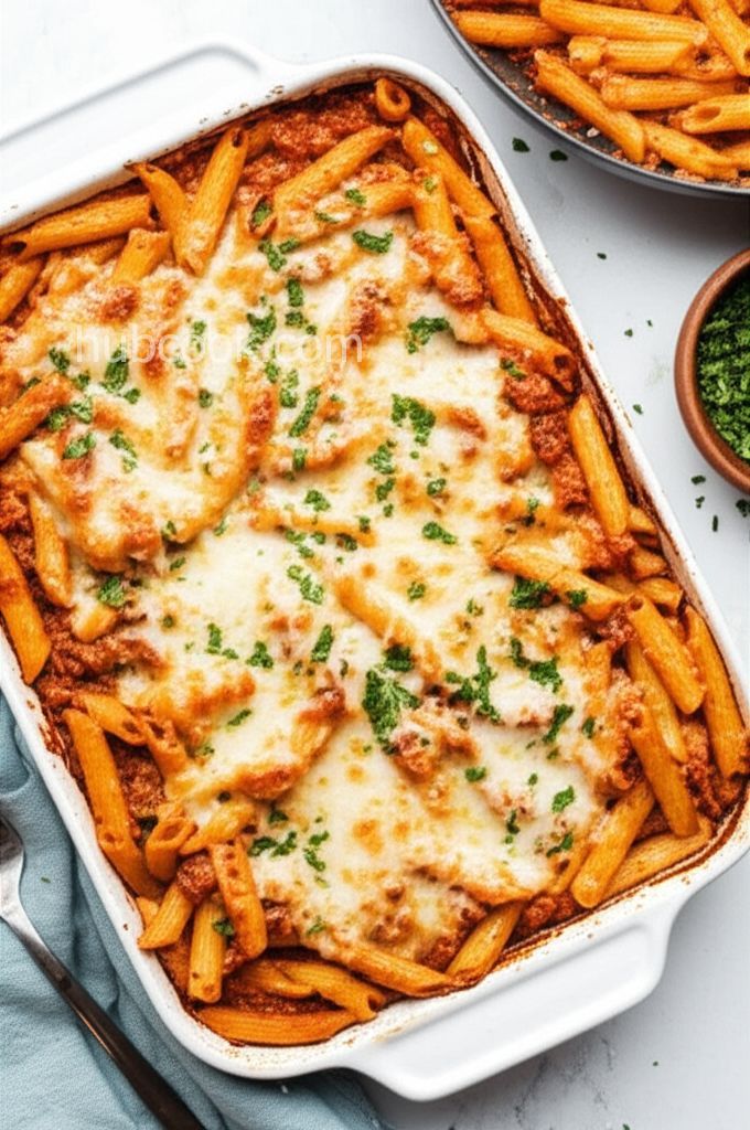 Baked Penne with Italian Sausage
