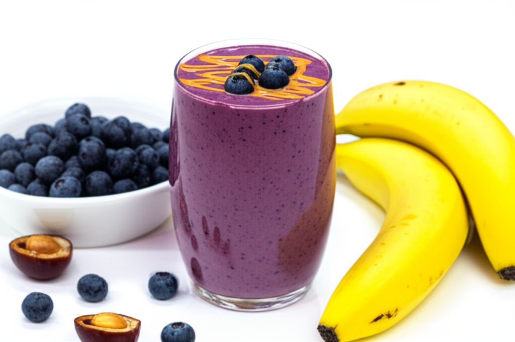 Blueberry Date Shake