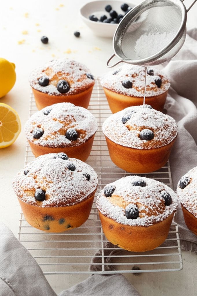 Blueberry Popovers