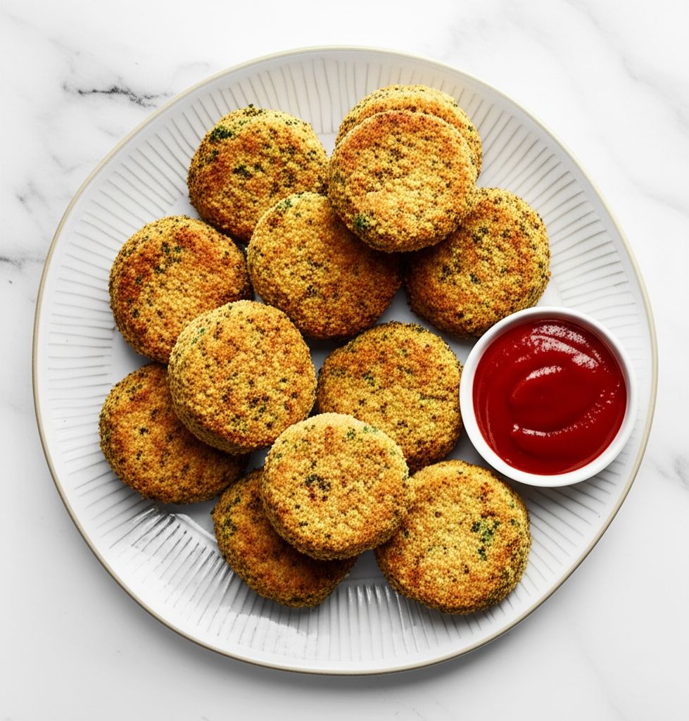 Broccoli and Cheddar Nuggets