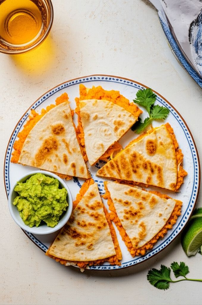 Cheese 'n Rice Quesadillas