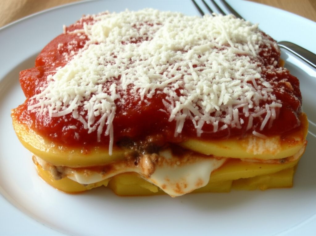 Cheesy Polenta Casserole