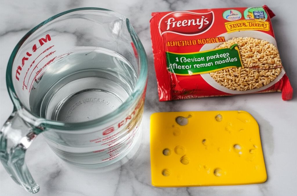 Cheesy Ramen Noodles