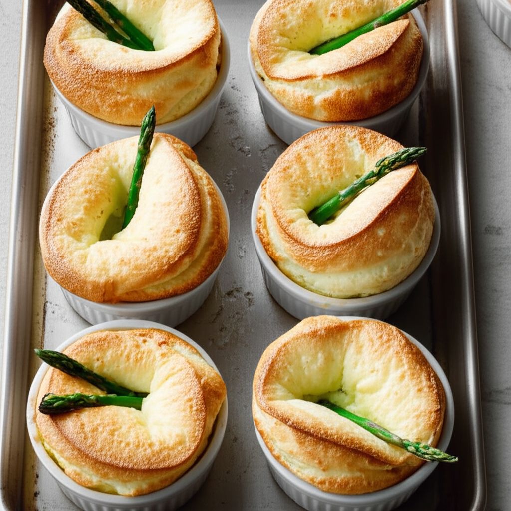 Chef John's Asparagus Souffle