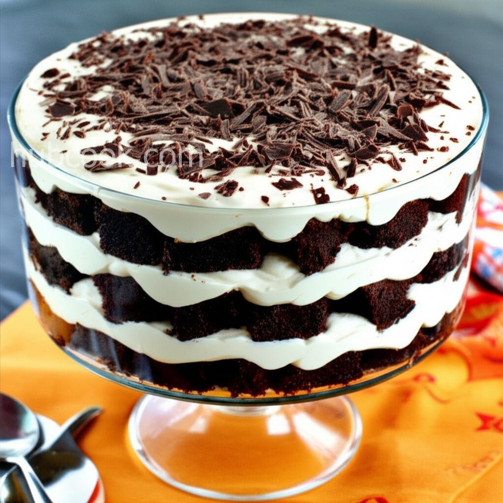 Chocolate Brownie Trifle