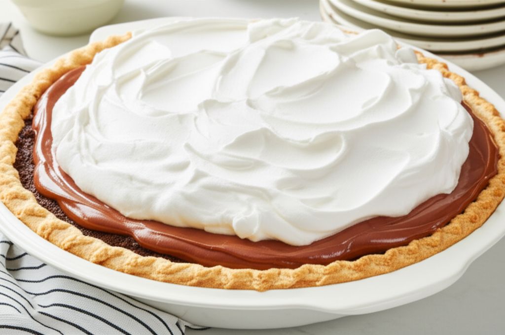 Coconut (Haupia) and Chocolate Pie