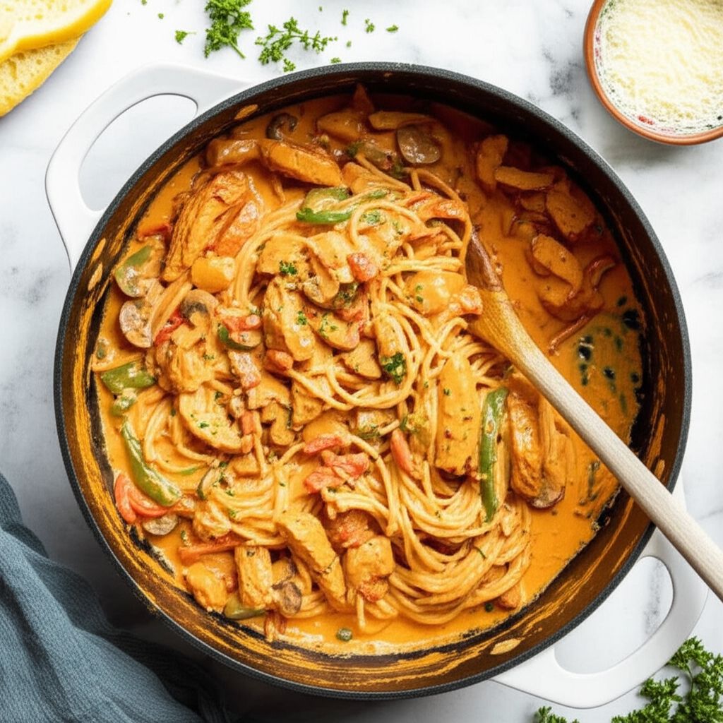 Creamy Cajun Chicken Pasta
