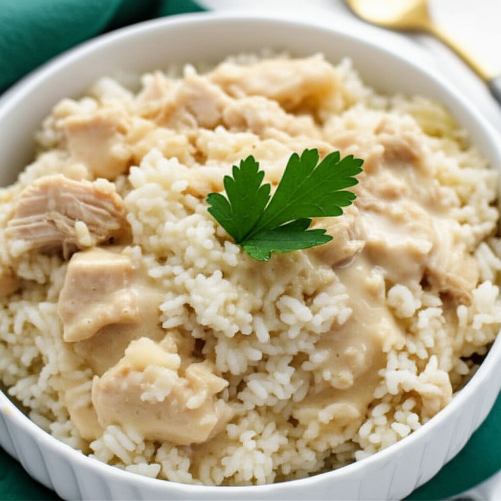 Easy Canned Chicken & Rice