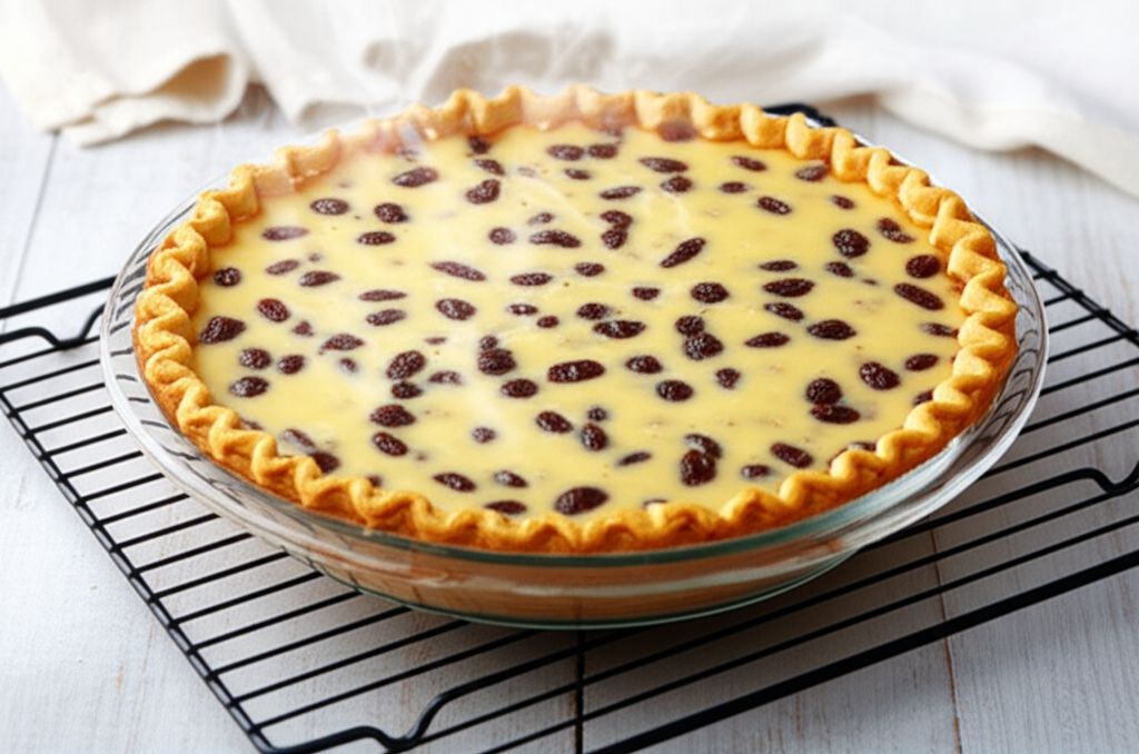 Easy Sour Cream Raisin Pie