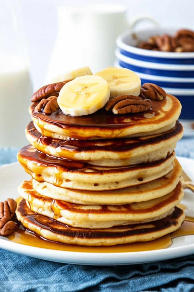 Easy Vegan Whole Grain Pancakes
