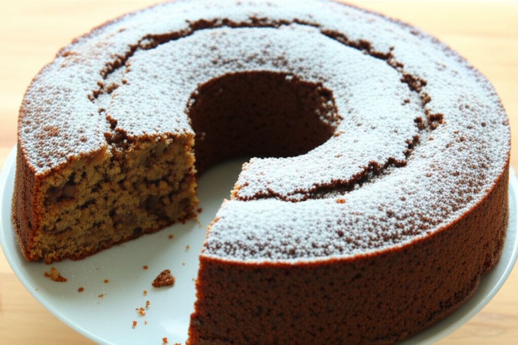 English Walnut Date Cake