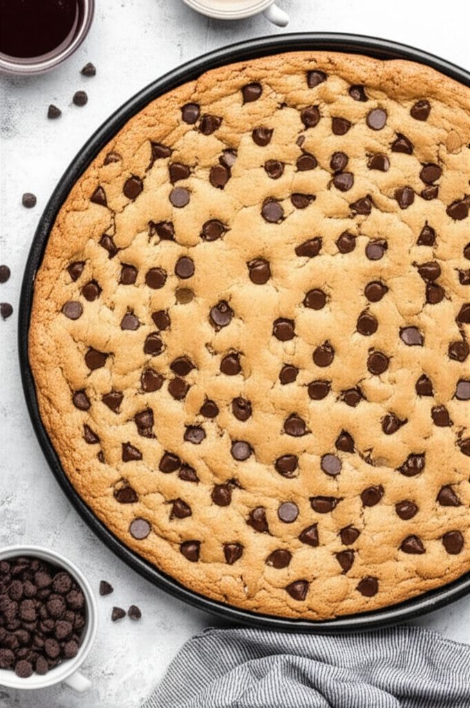 Giant Chocolate Chip Cookie