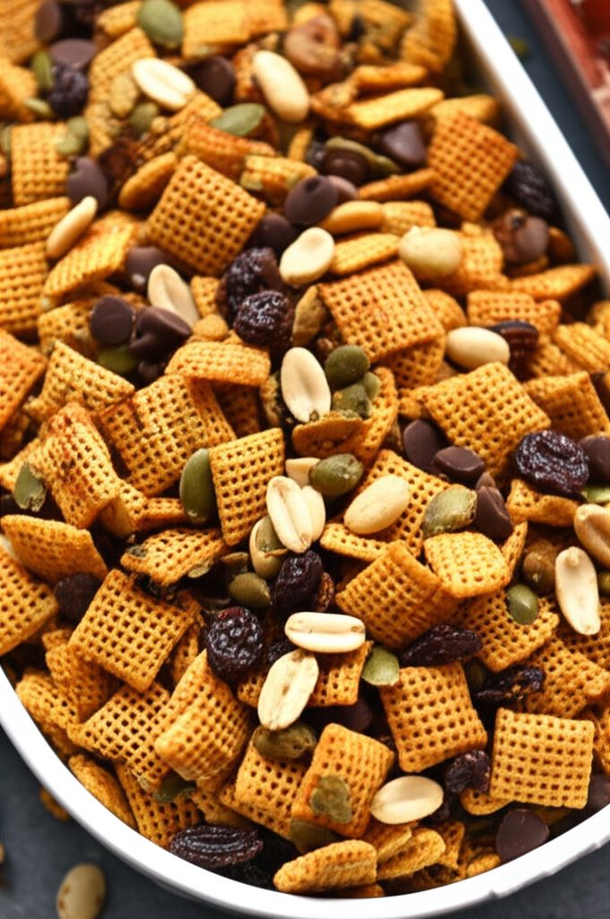 Gluten-Free Chex Mix with Cinnamon and Pumpkin Spice