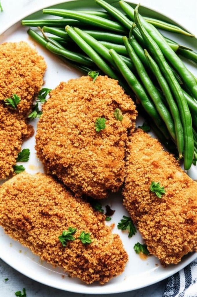 Gluten-Free Shake and Bake Almond Chicken