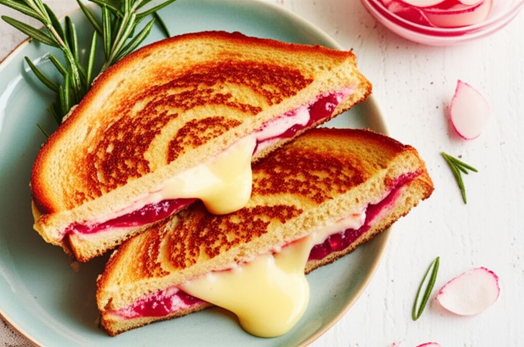 Grilled Camembert Sandwich