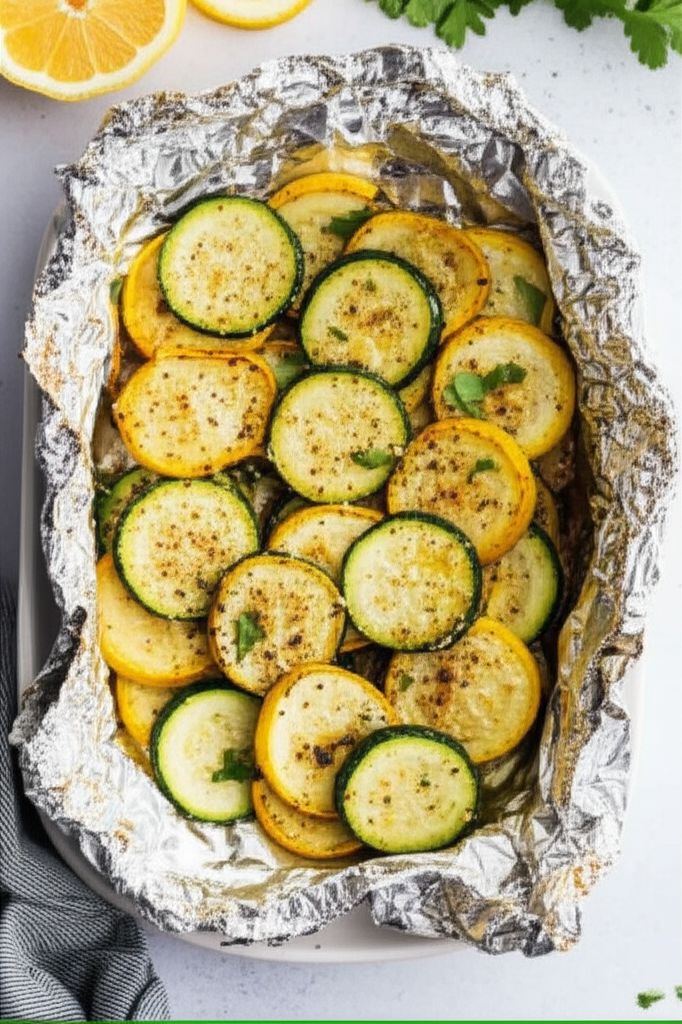 Grilled Squash and Zucchini