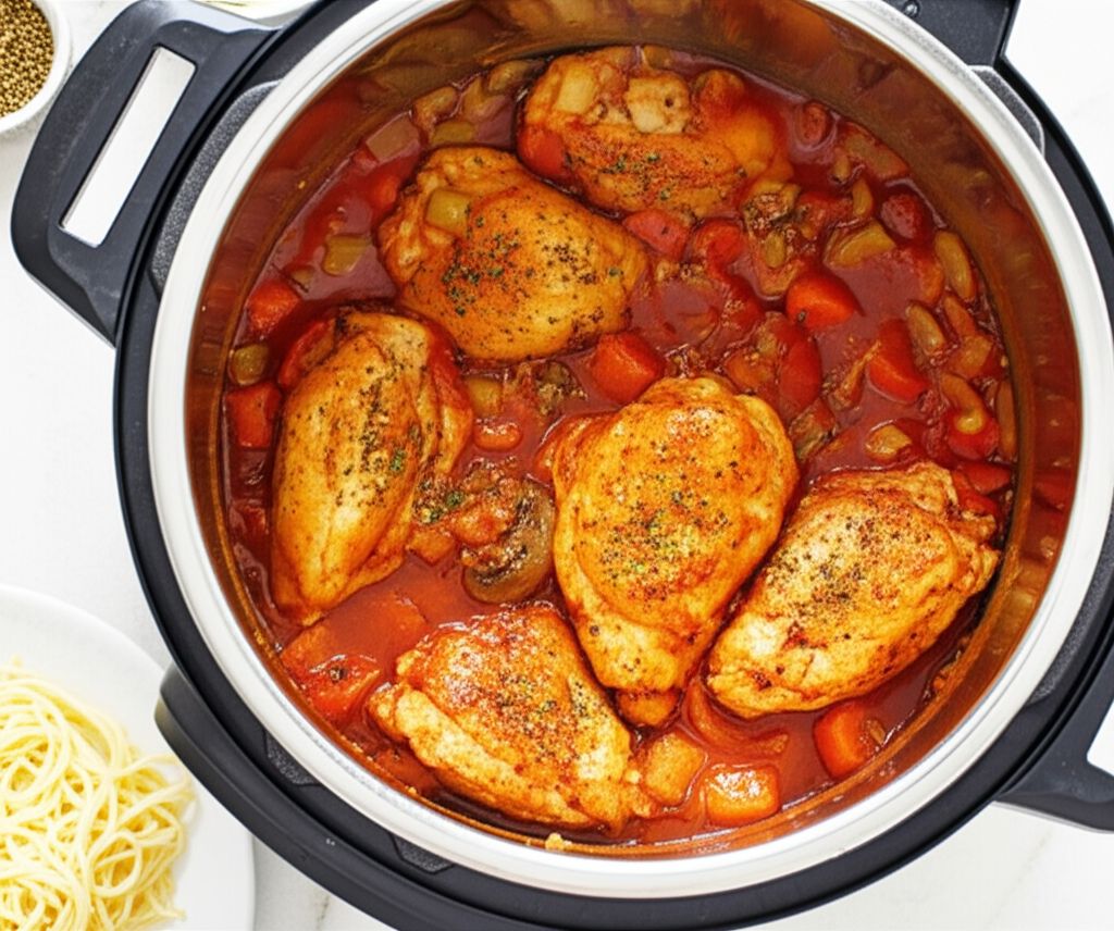Instant Pot Chicken Cacciatore