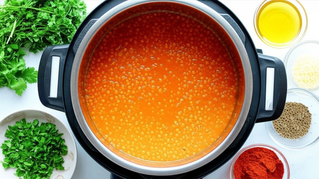 Instant Pot Vegan Lentil Soup