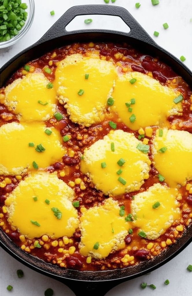 Jiffy Chili Cornbread Casserole