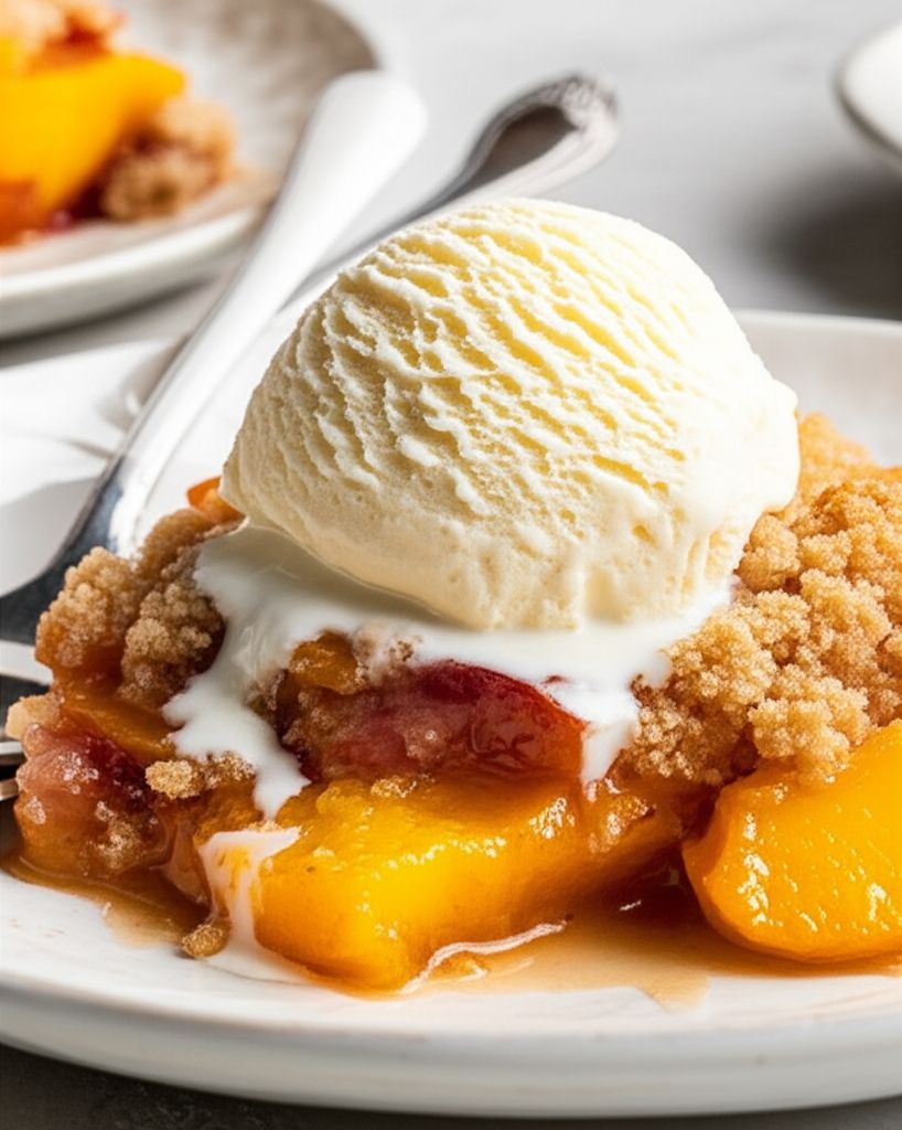 Juicy Peach Crisp