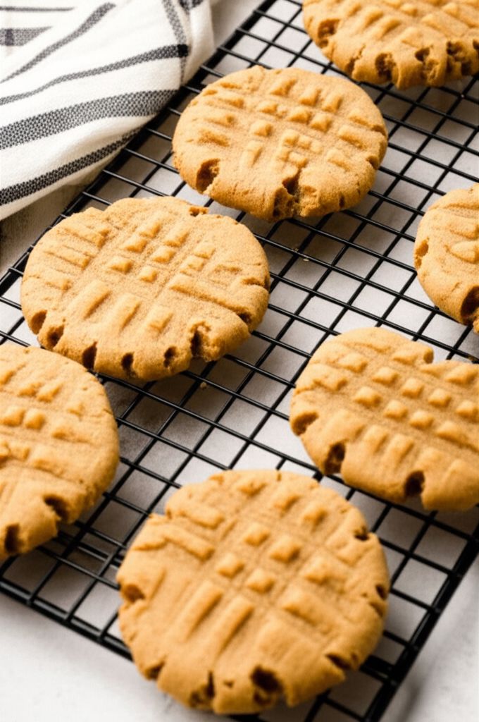 Light and Soft Peanut Butter Cookies