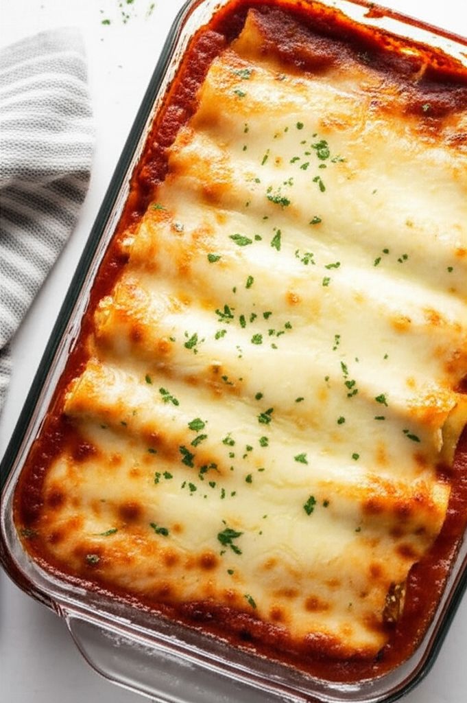 Manicotti with Cheese