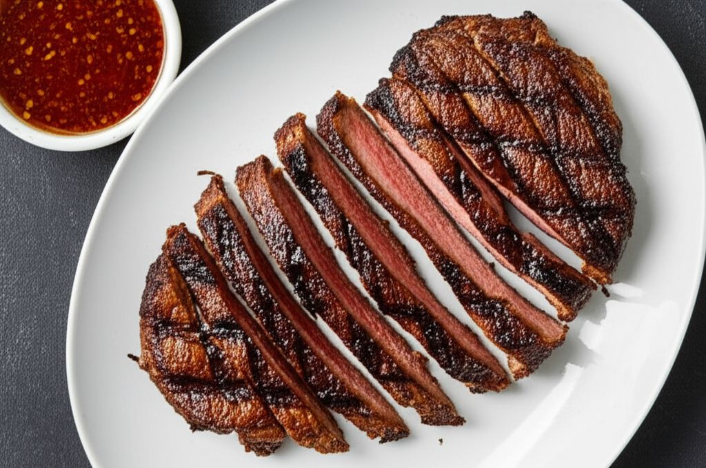 Marinated Flat Iron Steak
