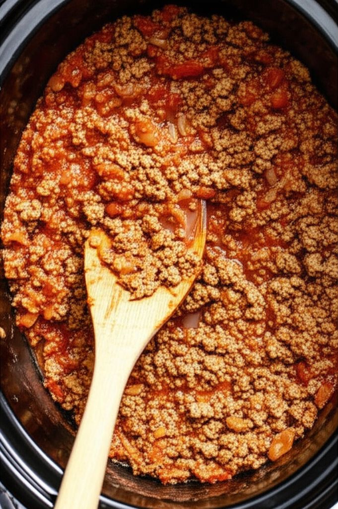 Meat-Lover's Slow Cooker Spaghetti Sauce