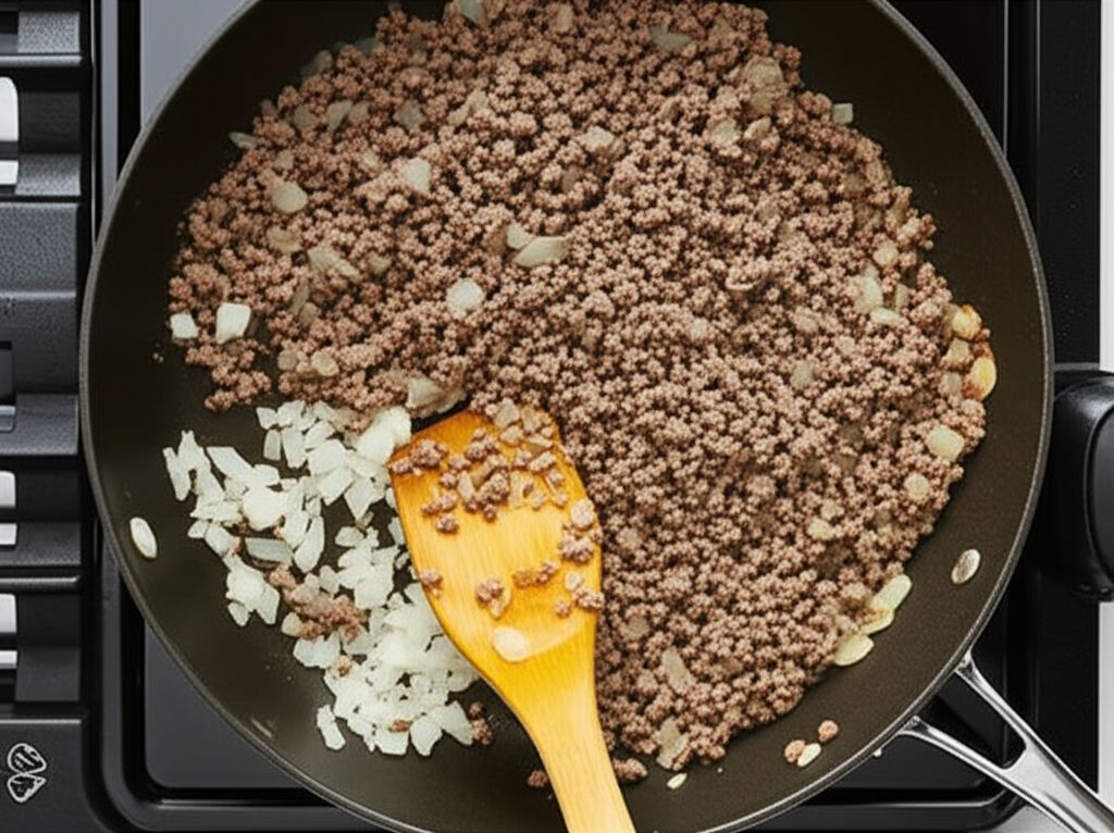 Mexican Cheese and Hamburger Dip