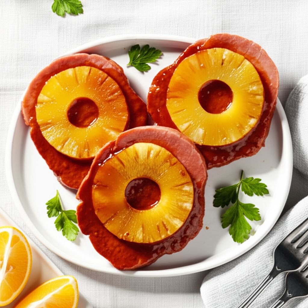 Quick Pineapple Ham Steaks