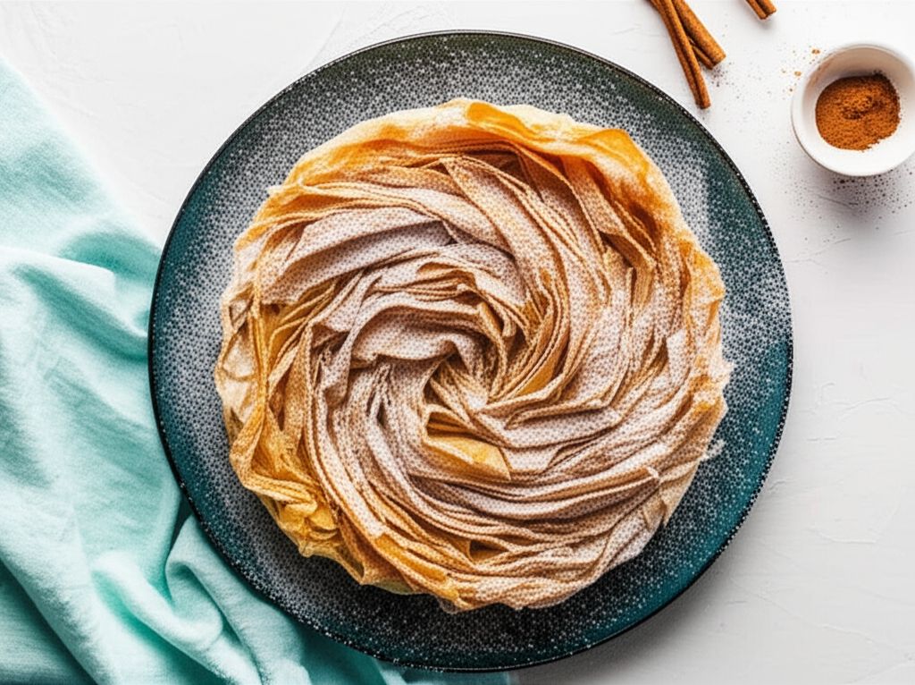 Ruffled Milk Pie