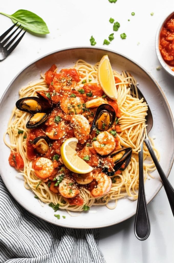 Seafood Marinara Pasta