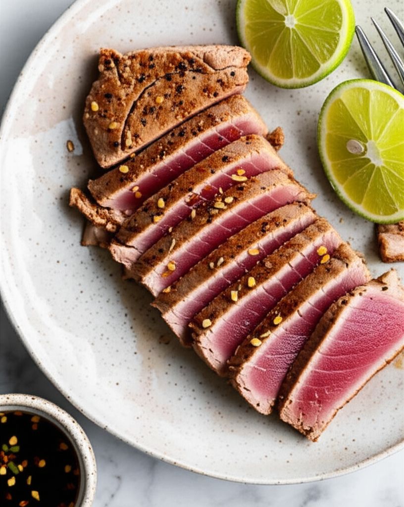 Seared Ahi Tuna Steaks