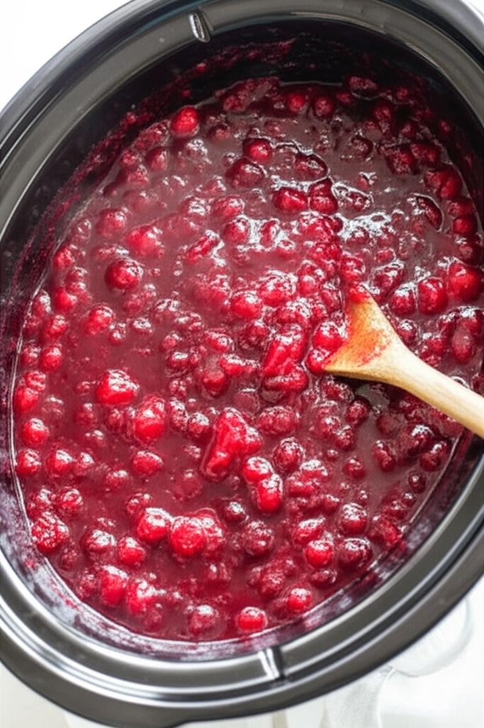 Slow Cooker Cranberry Sauce